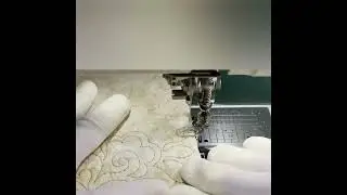 Фантазийная покрывная стежка
