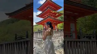 just landed in kyoto ⛩️🌳 #transition #japanvlog