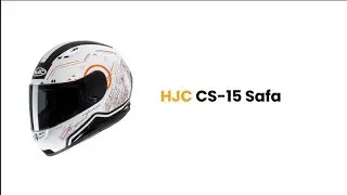 HJC CS 15 Safa MC7 Matt White Orange Black  Helmet | HJC HELMET 360º VIDEO | HELMET REVIEW