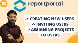 ReportPortal User Management | Creating and Inviting Users In ReportPortal #lyfofvipin #reportportal