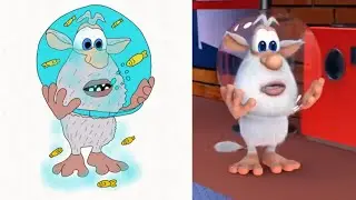 Laugh with Booba Bubble Gum Compilation | Funny Drawing Meme | 🤣 Funny Cartoon Video 