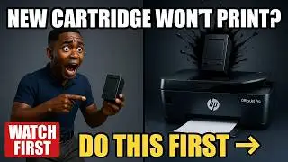 New HP Black Cartridge Not Printing? Do This First Before Buying Another One (2026)