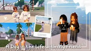 A Day in the Life with My Friend | Berry Avenue Rp