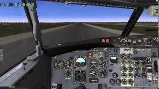Departure Schipol EHAM  / Time lapse / KLM 737-200 [XPLANE 10]