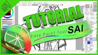 Tutorial Paint Tool SAI #1 : Primeros pasos │ BeckyRT