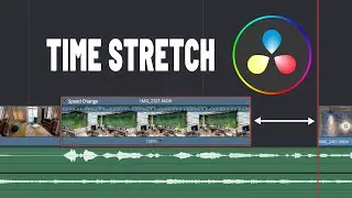Time Stretch Tool for DaVinci Resolve explained in 1 minute 
