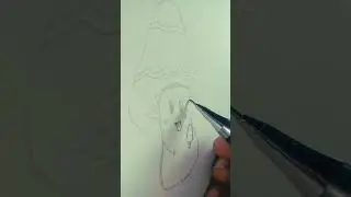 simple character drawing #shortsfeed2023 #shortvideo #easypencildrawing #shorts #shortsfeed
