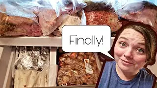 Large Family Freezer Cooking Day ! { 18 Freezer Meal Dinners In Under 4 Hours}