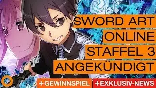 SAO Season 3 + neue Serie │My Hero Academia Staffel 3│Overlord Staffel 2 - Ninotaku Anime News 