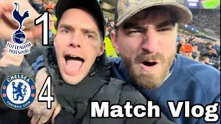 TOTTENHAM GET BATTERED EVERYWHERE THEY GO!! | JACKSON HAT TRICK!! | TOTTENHAM 1-4 CHELSEA