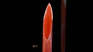 Syringe Needle Destruction in Macro ASMR Satisfying Video