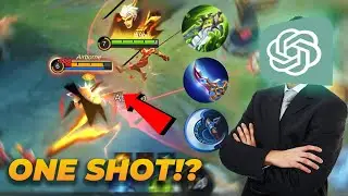 Chou One HIT! (Asking Ai to Create Best Build for Chou)- MLBB