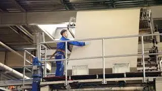 Процесс производства «бесконечного» гофрокартона (или Z- картона)