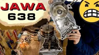 Ява 638 Разбираю Двигатель