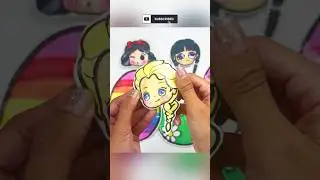 Disney Princesses Squishy Surprise Eggs #shortvideo