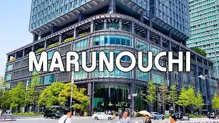 【Marunouchi】Walking Marunouchi on a Clear Day｜4K City Walk 2025
