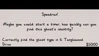 Phasmophobia Ascension Update 3rd Weekly Challange : Speedrun