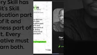 Know the Skill Application and the Business Application part of every Skill Acquisition