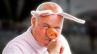 Il est champion de France de cri de cochon