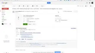 Google Tutorial: How to Accept a Meeting Request From Gmail Inbox
