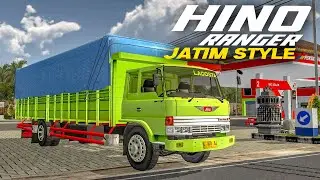 RILISS!! HINO RANGER JATIM STYLE || MODS BUSSID