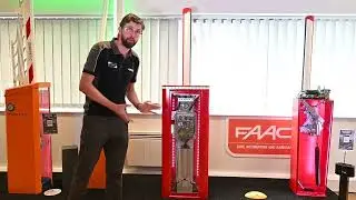 Barriers Demo FAAC showroom
