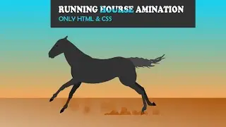 Running Hours Animation using only html css | Coding BD