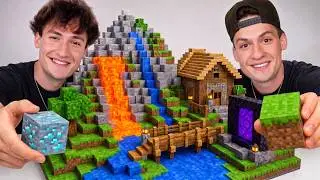 I Built Minecraft In Real Life!