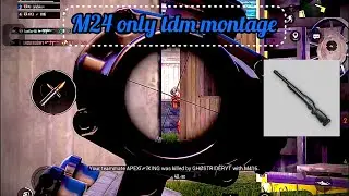 TDM KILL MONTAGE ONLY M24 I PUBG MOBILE KOREAN VERSION I SKECHERS I SYNO GAMING