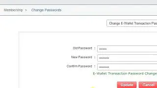 Changing Ewallet Password & Security Question 90702927