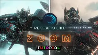 Pechkoo Like Zoom Transition Tutorial Alight Motion | (+preset)