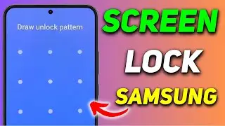How to Set Screen Lock on Samsung Galaxy M35 | Screen Lock Pattern Samsung