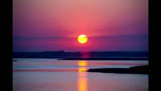 Sunrise over the Dnieper