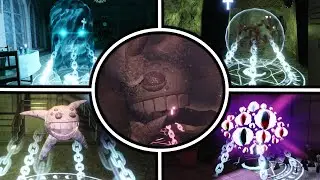 Roblox DOORS - All Crucifix Uses Against Floor 1 + Floor 2 Entities