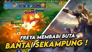 FREYA BUILD BRUTAL KEBAL DAMAGE LAWAN ! | MOBILE LEGEND BANG BANG INDONESIA