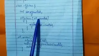 Parameterized Constructor C++ / Object Oriented Programming Lectures Hindi Urdu