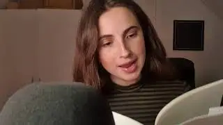 ASMR | Reading poems in Lithuanian language