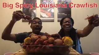 Big Spicy Louisiana Crawfish Mukbang Live!