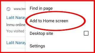 Google chrome me add to home screen kaise kare | how to add to home screen on google chrome