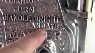 LANDAYS Norris Master Machine Penny Nickel Gooseneck works restored