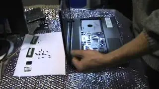 Разборка, чистка ноутбука Acer (часть 1)