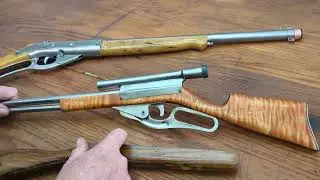 Hail and Farewell to a Restomod Daisy Model 98 Eagle and a Restomod Parris Western Hunter Toy Rifle!