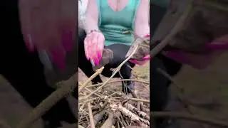 ASMR survival camping girl p12 #outdoors  #camping #alisha #asmr #marusya #BraveGals