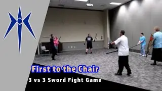 First to the Chair (3 vs 3 Sword Fight Game)
