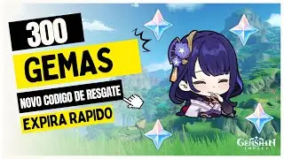 [23/06] 3 Novos Códigos de Resgate (300 Gemas Grátis)  - Genshin Impact -
