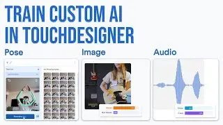 Easily Train Pose, Image, & Audio Detection AI in TouchDesigner (No Code): Teachable Machine Plugin