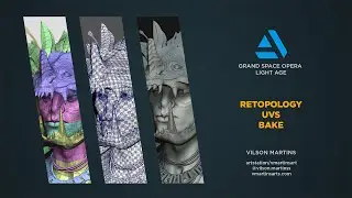 Grand Opera Space Contest | 06 Retopo Uvs Bake