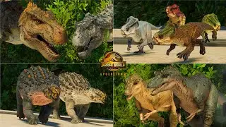 RELEASE ALL 96 MAX EGG TERRESTRIAL DINOSAURS - JURASSIC WORLD EVOLUTION 2