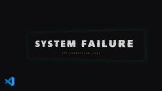 ASMR Coding Satisfying Cyberpunk Glitch Text Card HTML CSS Animation No Talking