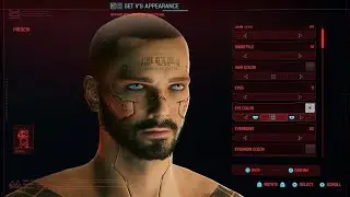 “Subject V” Male Character Creation for Cyberpunk 2077 2.0